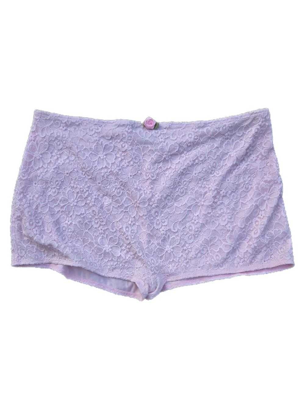 Yifu Pink Lace Boyshorts